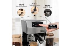 China OEM ODM Multifunction Coffee Machine One Touch 1450W Cappuccino Coffee Espresso Machines supplier