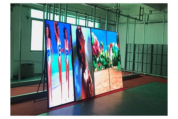 P2mm Pitch LED Poster Display with SMD2121 Chips and Lightweight Aluminum Panel Material