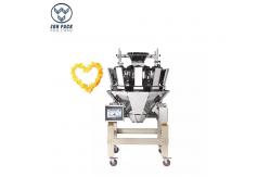 China 10 Head Weighing And Packing Machine Sheet Food Multihead Combination Weigher supplier