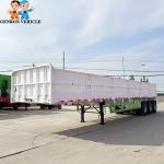 China Heavy Duty 40-60 Tons Side Wall Semi Trailer For Zambia manufacturer