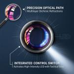 Round Convex Meniscus Lens