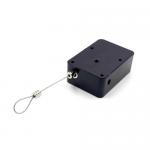 Cubic Shaped Security Recoiler 3 Outlets Anti Theft Cable Retracting Pull Box