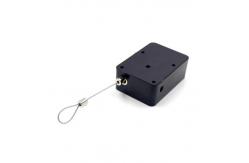 China Cubic Shaped Security Recoiler 3 Outlets Anti Theft Cable Retracting Pull Box supplier