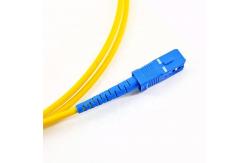 China G652D G655 Fiber Optic Cable Jumper LSZH Ftth Patch Cord supplier