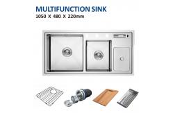 China 42' Top Mount Multi Function Kitchen Sink Knife Holder 105x48 supplier