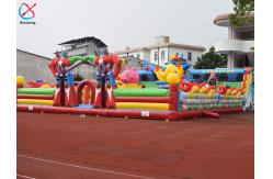 China Factory Mickey Pan Themed Inflatable House And Slide Jumping Castle supplier
