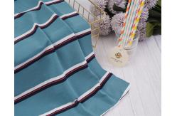 China Refreshing, Breathable And Healthy Natural Striped Knit Fabric For Casual Wear supplier