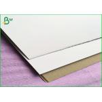 One Side Coated 300gsm Duplex Board For Light Concrete Grouting Wall , Partition Wall Panel for sale