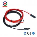 10Ft 10AWG Solar Adaptor Extension Cables With Female And Male Connectors for sale