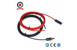 China 10Ft 10AWG Solar Adaptor Extension Cables With Female And Male Connectors supplier