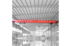 China Remote Control Single Girder Bridge Traveling Crane 22.5m Span Q345 supplier