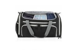 China Foldable Custom Sports Duffle Bag With Shoe Compartment Mens supplier