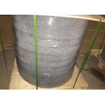 Galvanized Iron Wire Knitted Mesh 100mm Thick Rolls Ready Packed For Shipping