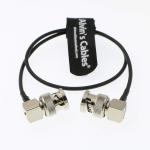 Blackmagic RG179 Coax BNC Right Angle Male To Male Flexible HD SDI Cable For BMCC Video Camera for sale