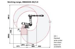 China Industry Robot Arm For  IRB 6650S Robotic Welding 0.04mm Repeatability supplier