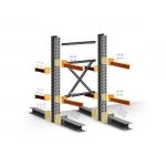 OEM Industrial Storage Rack /  Heavy Duty Steel Cantilever Rack For Tube Pipe Storage for sale