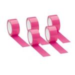 Carton Sealing Adhesive Packaging Tapes / Custom Printed Packing Tape Low Noise for sale