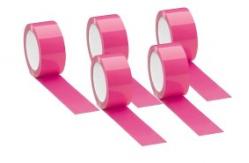 China Carton Sealing Adhesive Packaging Tapes / Custom Printed Packing Tape Low Noise supplier