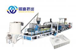 China PP PC Transparent Board Production Line Extrusion Line Single Screw Customizable supplier