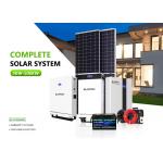 Hybrid Inverter Solar System 10kw 50kw 500kw Lithium Ion Battery Roof Mounting Home Use for sale