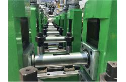China Square Round Rectangle Oval Galvanized Pipe Mill 25-76mm 10m/min supplier