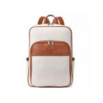 College Laptop Business Casual Backpack Waterproof Synthetic Leather for sale