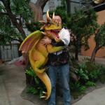Hand Control Baby Animatronic Dinosaur Fly Dragon Puppet for sale