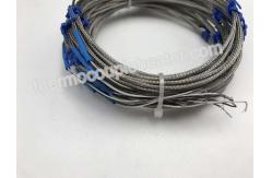 China Hot Runner Thermocouple Rtd Sensor With 4mm Diameter Metal Transition And  Leads supplier