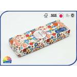 4c Print Glossy Lamination Packaging Folding Box For Pen Candle for sale