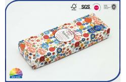 China 4c Print Glossy Lamination Packaging Folding Box For Pen Candle supplier