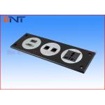 Multifunctional Multimedia Wall Socket Plates With Aluminum Alloy Panel