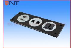 China Multifunctional Multimedia Wall Socket Plates With Aluminum Alloy Panel supplier