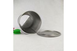 China Durable Tin Plate Cans Custom Print Logo / 250g Roasters Coffee Canister supplier