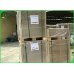 0.6mm 0.9mm 0.95mm Large Cardboard Sheets , Carton Gris / Gray Coated Recycled Board for sale