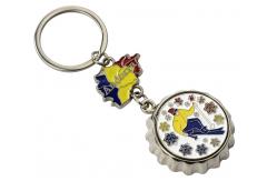 China Customized Shape Functional Keychain Adorable Metal Keyholder Lightweight supplier