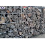 Galvanized Gabion Baskets Hot Dipped Feature For Protection Dam Base for sale