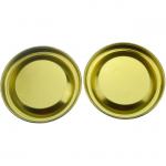 0.22mm Flat Black Metal Paper Can Tinplate Lid