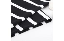 China Soft Refreshing Striped Cotton Fabric For French Terry supplier