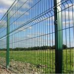 3D Galvanized V Mesh Security Fencing PVC Coated 50 X 200mm for sale