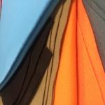 Non Woven Soft Dyed 2mm Felt Width 185CM Poly Linen Fabric for sale