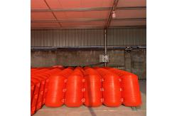 China UV Resistant HDPE Suction Hose Floats Impact Resistant Pipe Docks For Dredging supplier