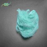 Recycled Non Siliconized 4080 Light Blue Poly Staple Fibre 51mm for sale