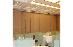China Architectural Design Soundproof Sliding Folding Wall Active Aluminium Partition Walls supplier