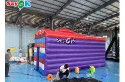 China Carnival Party Tarpaulin Inflatable Air Tent Four In One Game supplier
