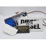 Embossed Faux Leather Garment Tags Hot Stamped Leather Labels For Jeans for sale