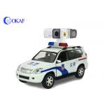 Car Roof Long Range PTZ Camera 2.0 Megapixel With LED Warning Lights