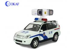 China Car Roof Long Range PTZ Camera 2.0 Megapixel With LED Warning Lights supplier