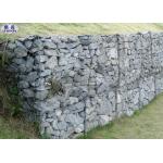 Flood Galvanised Steel Stone Cage Hexagonal Hole Shape Soil Protection for sale