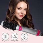 FCC 110 - 240V 5 In 1 Interchangeable Hair Dryer Brush Styling Hair Brush for sale