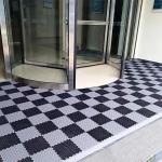 200mmx100mmx9mm Pvc Commercial Floor Mats Entrance Scrape Dirt Entry Rugs 9mm Thick for sale